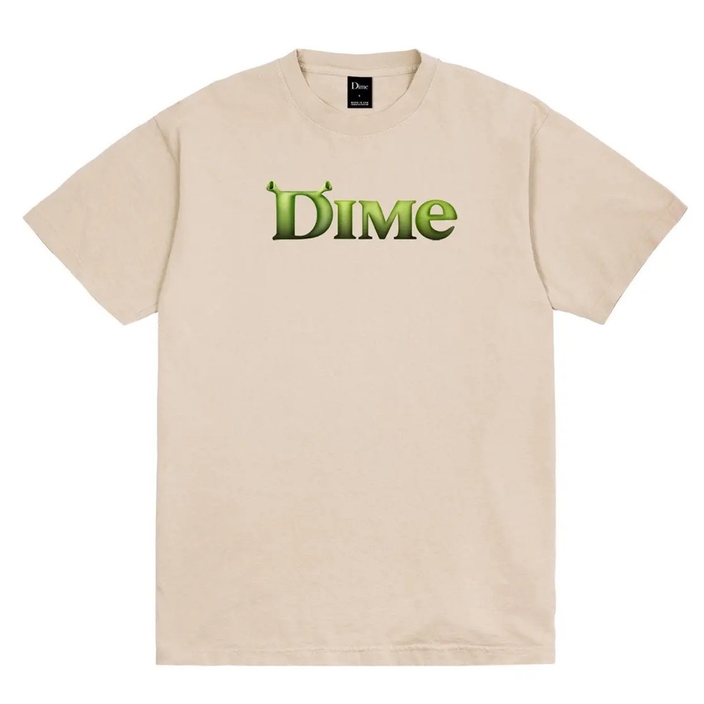 DIME Montreal Somebody Shrek Short Sleeved Tee Size Small